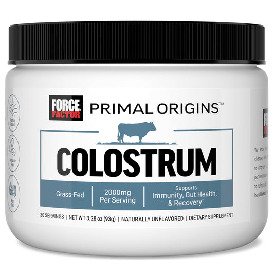 Primal Origins Bovine Colostrum Powder, Pasture-Raised, Grass Fed, Hormone Free, 30 Servings